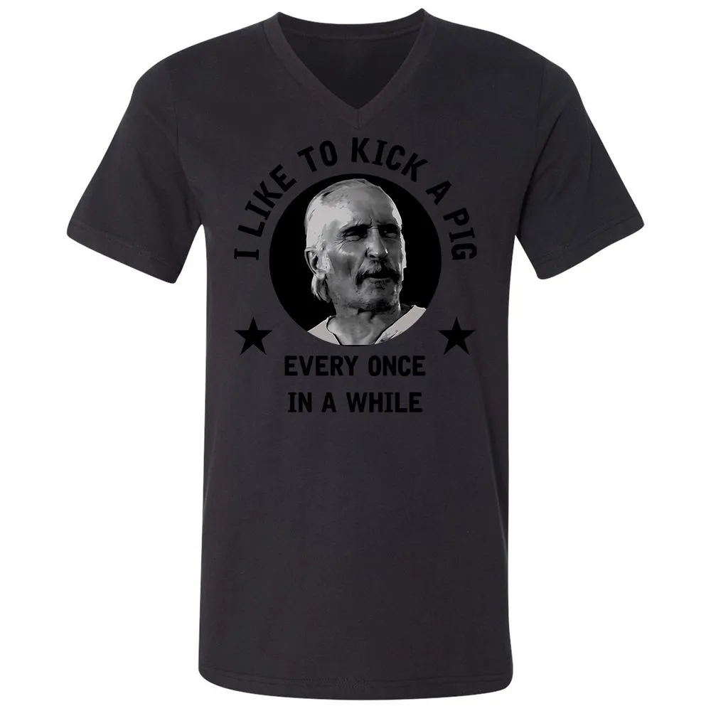 I like to kick a pig - Black - 16