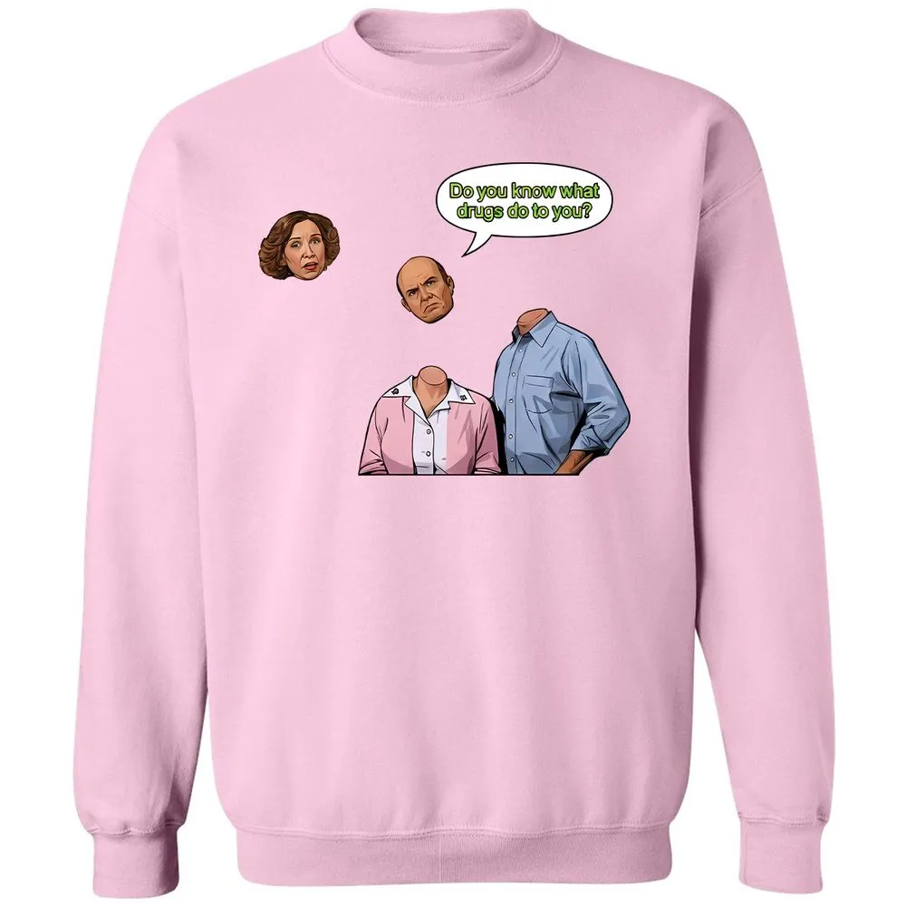 Classic Unisex Sweatshirt - BDKLPZC6 - Light Pink - 3