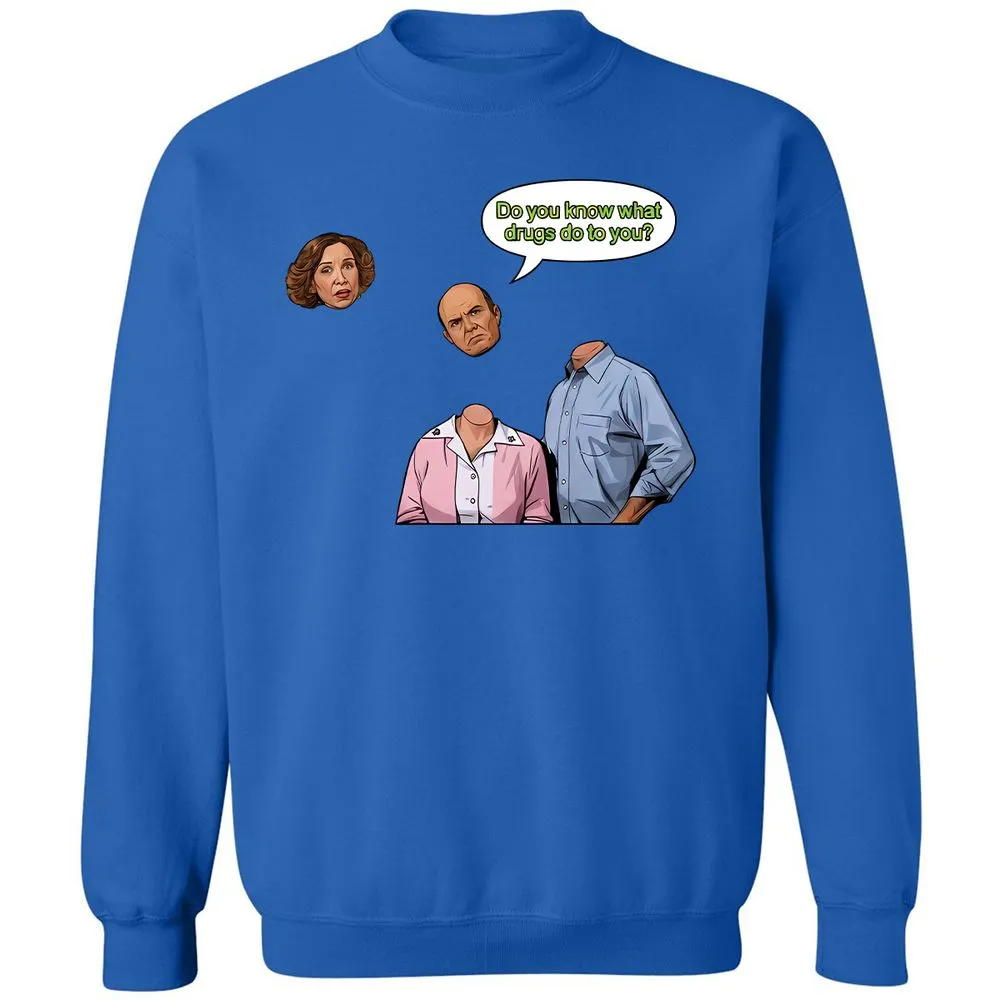 Classic Unisex Sweatshirt - BDKLPZC6 - Royal - 9