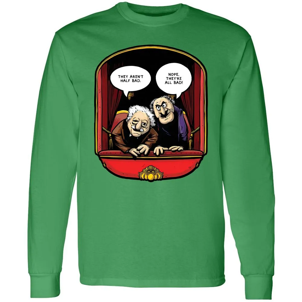 Statler and Waldorf (All Bad) - Irish Green - 10