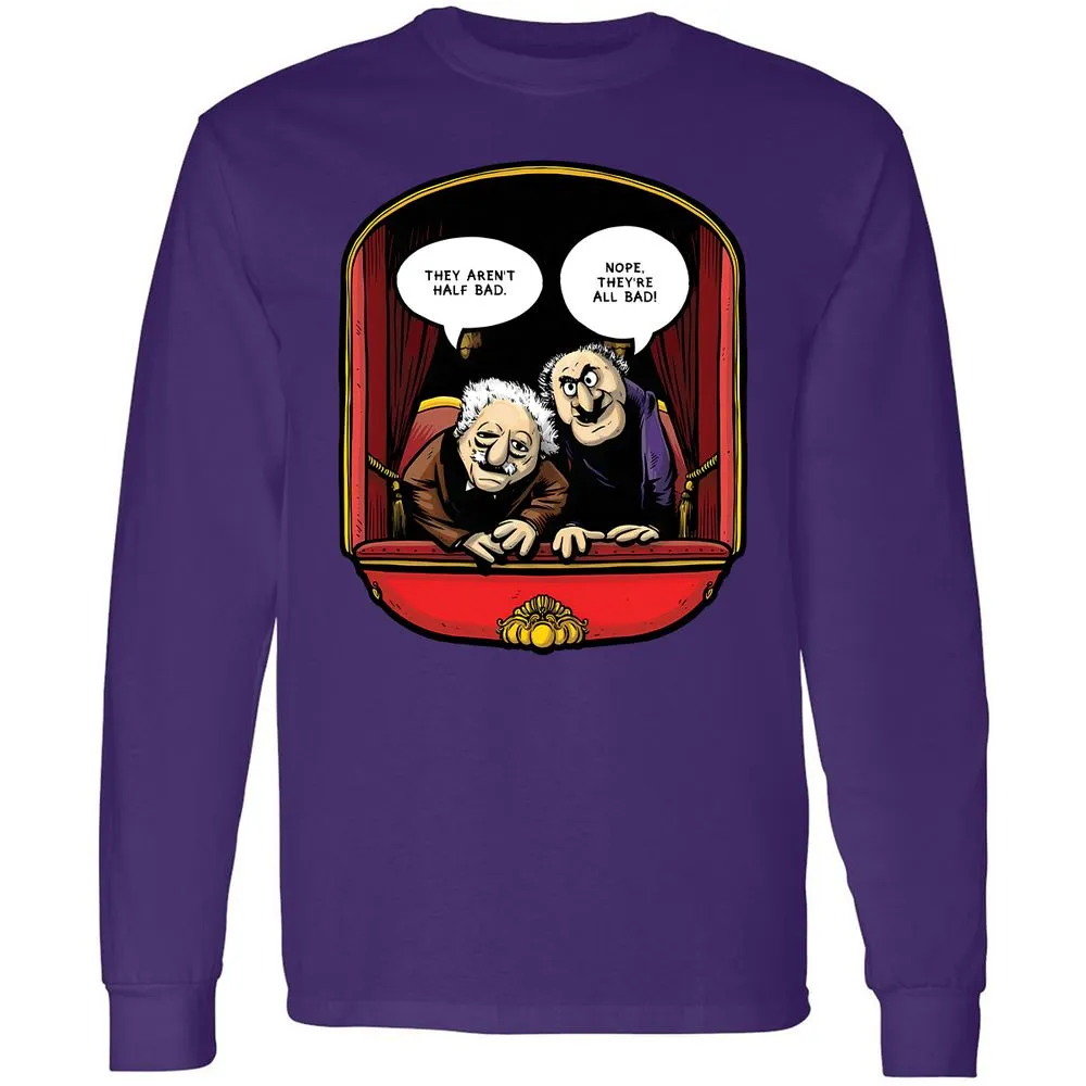 Statler and Waldorf (All Bad) - Purple - 13