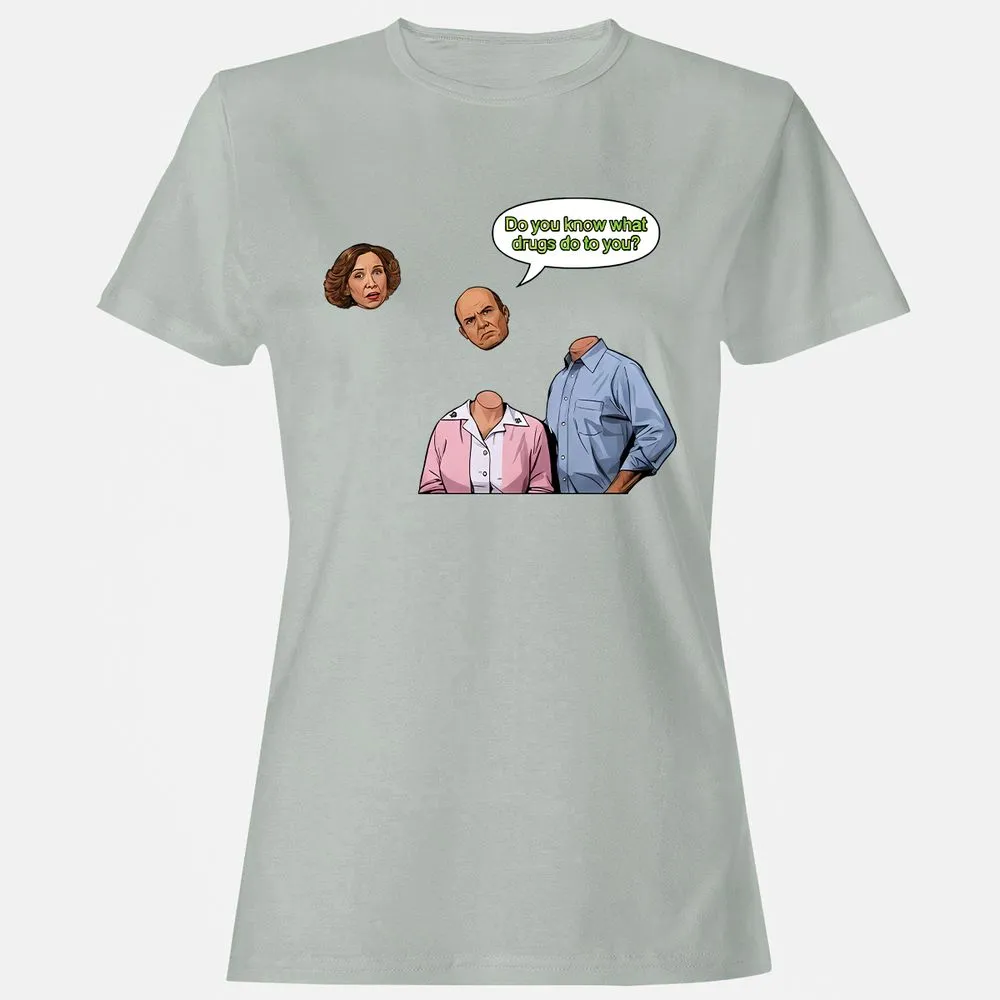 Women's T-Shirt - WXUVDC5T - Ash - 2