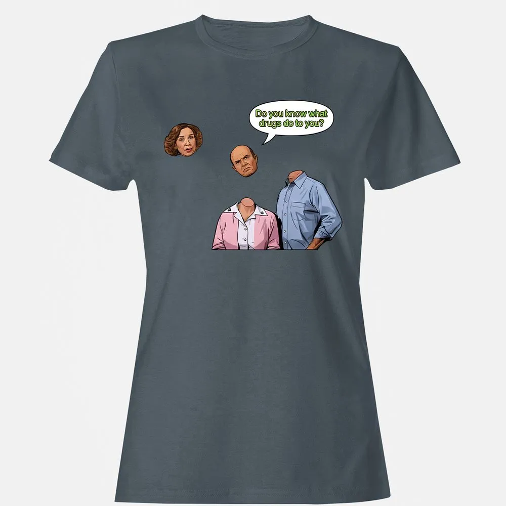 Women's T-Shirt - WXUVDC5T - Charcoal - 3