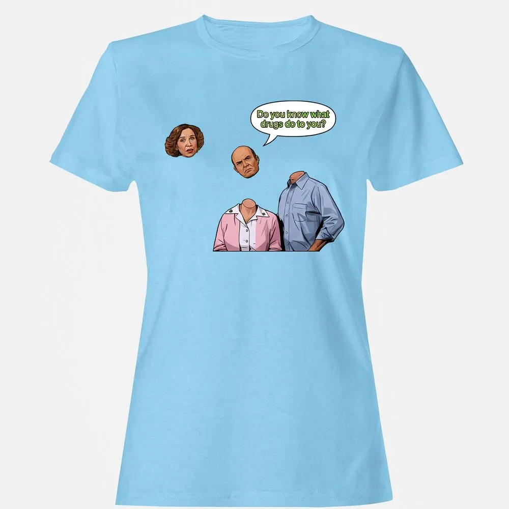 Women's T-Shirt - WXUVDC5T - Light Blue - 8