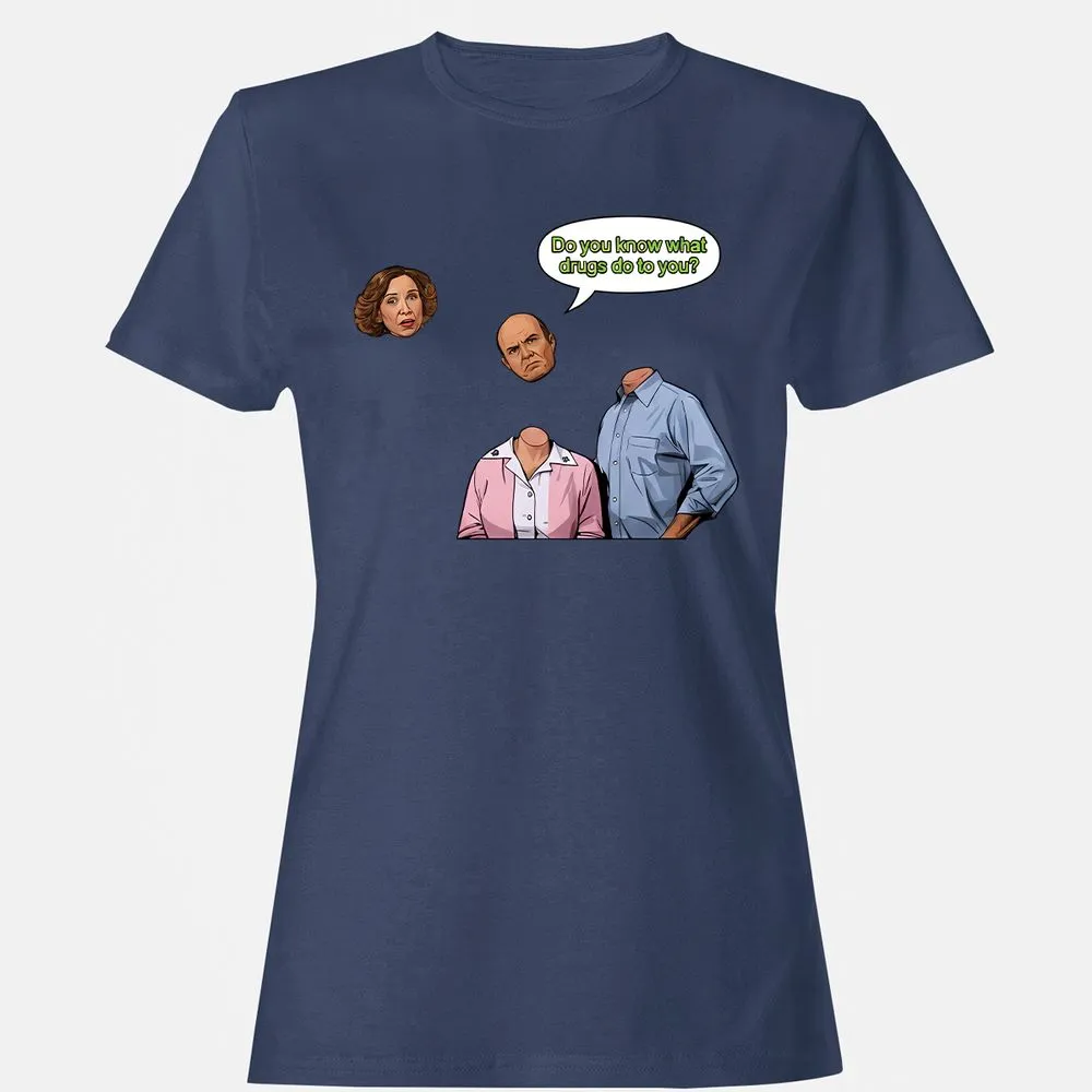 Women's T-Shirt - WXUVDC5T - Navy - 10