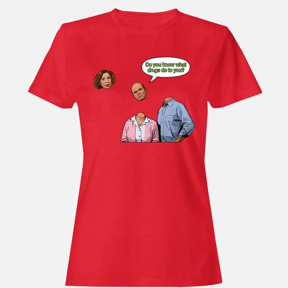 Women's T-Shirt - WXUVDC5T - Red - 13