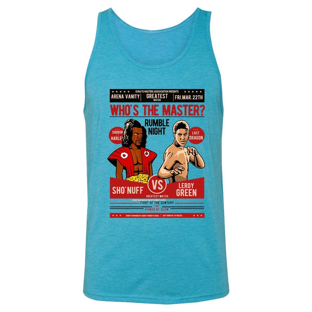 Unisex Jersey Tank - TWVBNBCZ - Aqua Triblend - 3