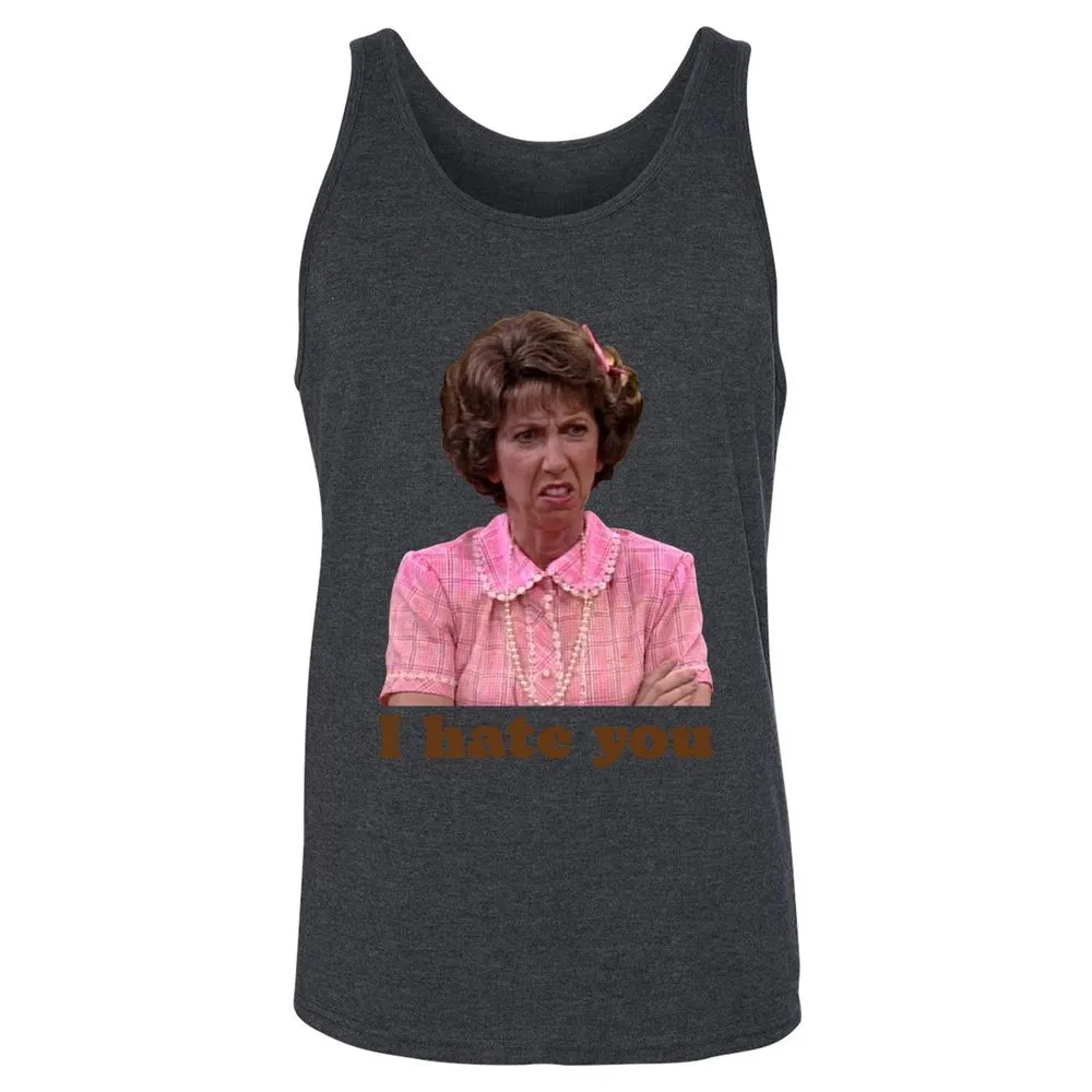 Unisex Jersey Tank - QXQ1QKDW - Dark Grey Heather - 6