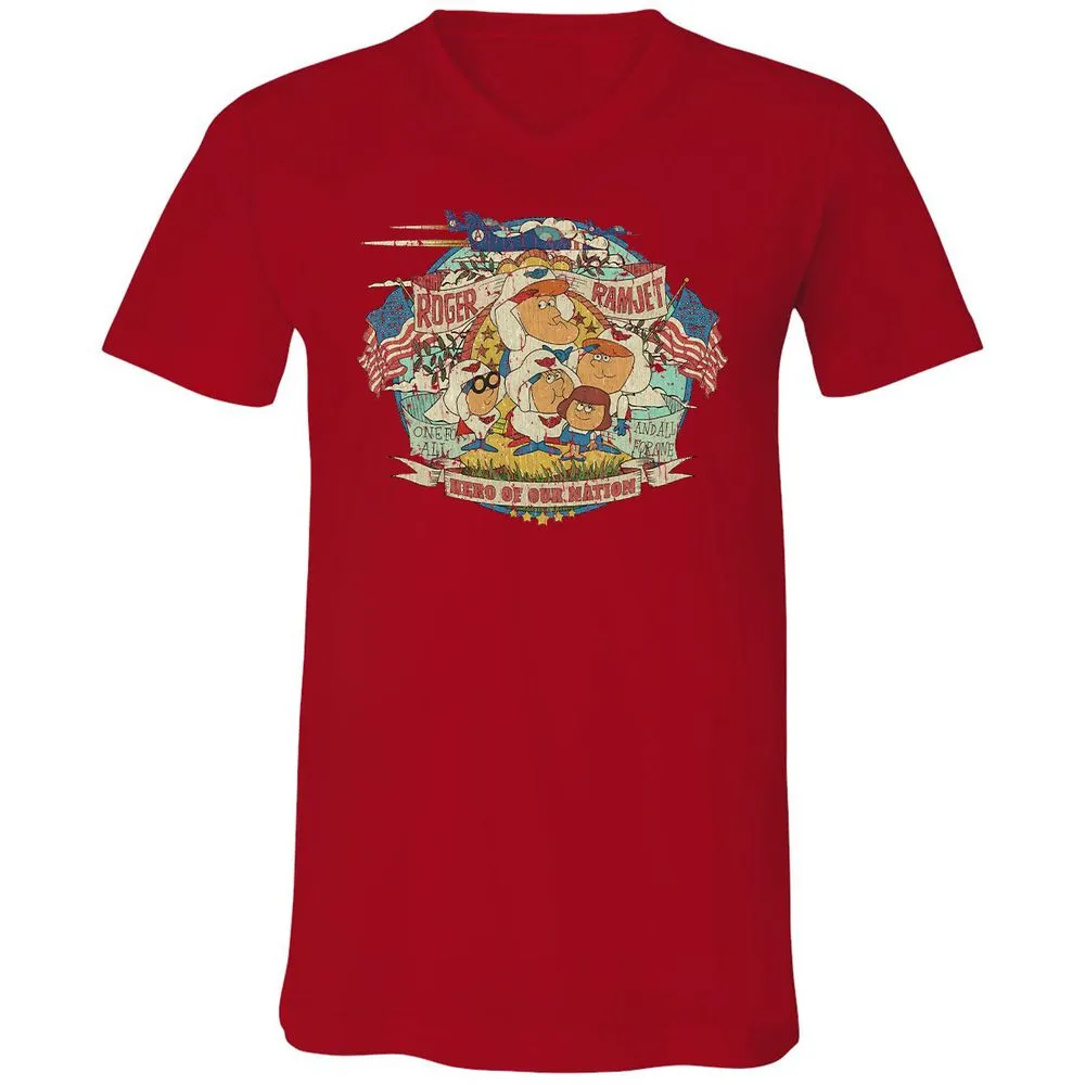 Vintage Style roger ramjet - Red - 3