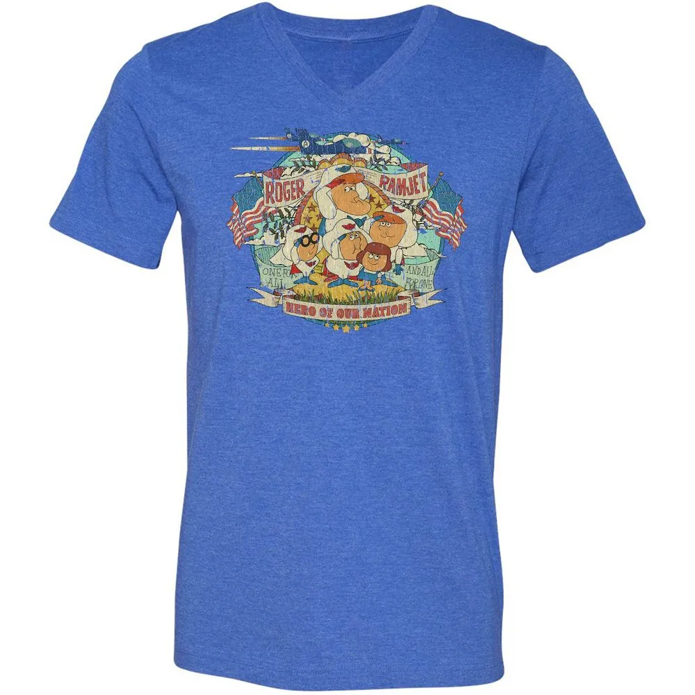 Vintage Style roger ramjet - Heather True Royal - 14