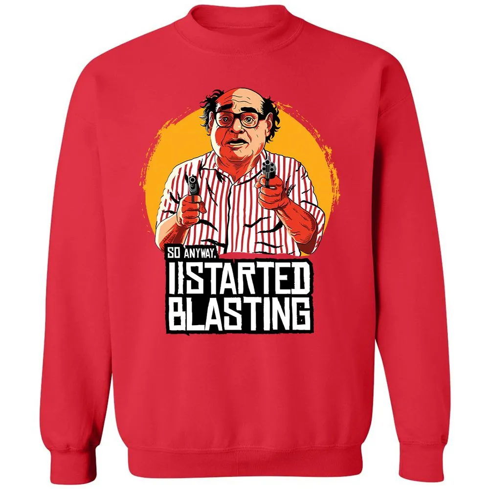 Classic Unisex Sweatshirt - 2D5DQ8M3 - Red - 5