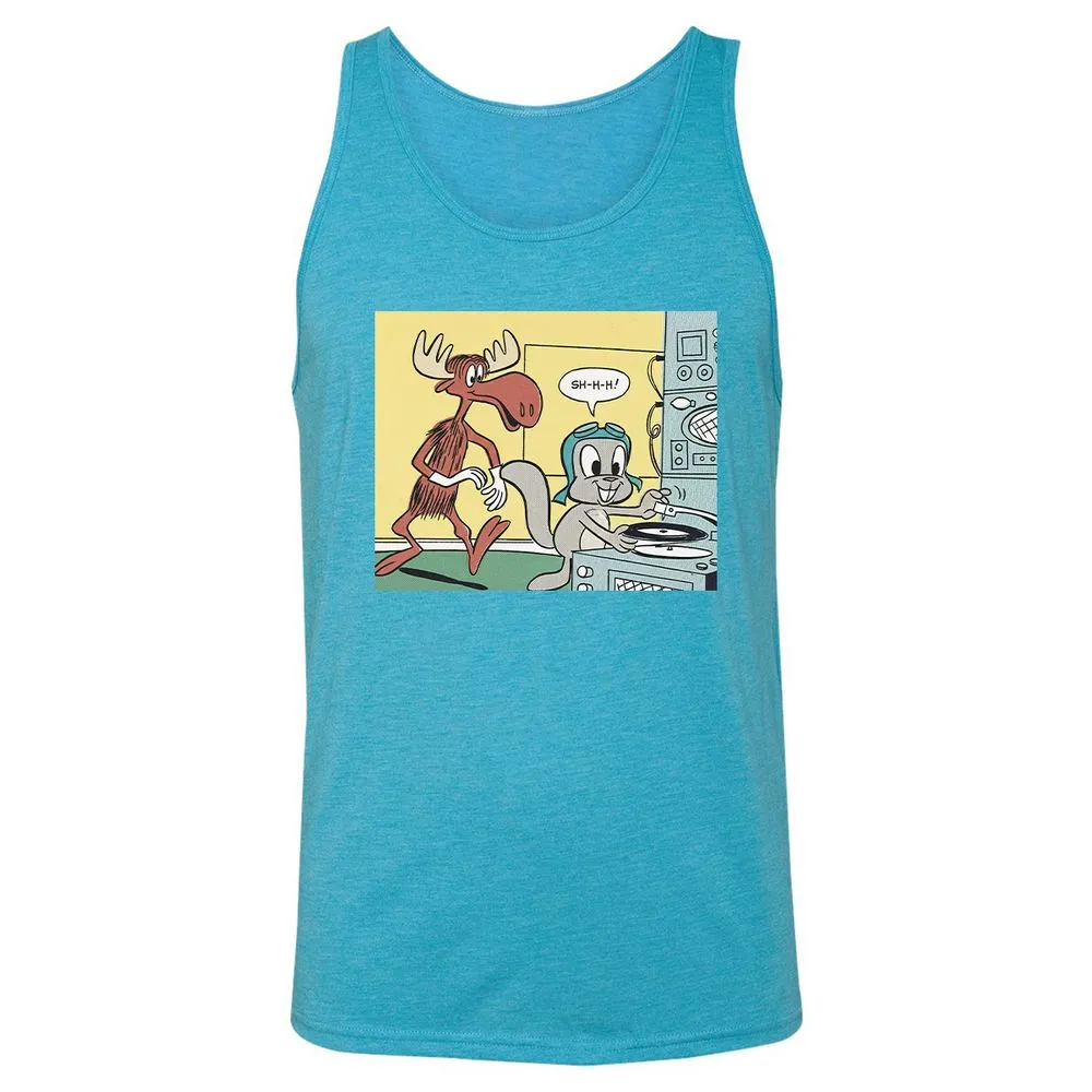 Unisex Jersey Tank - QP67AM9Q - Aqua Triblend - 3