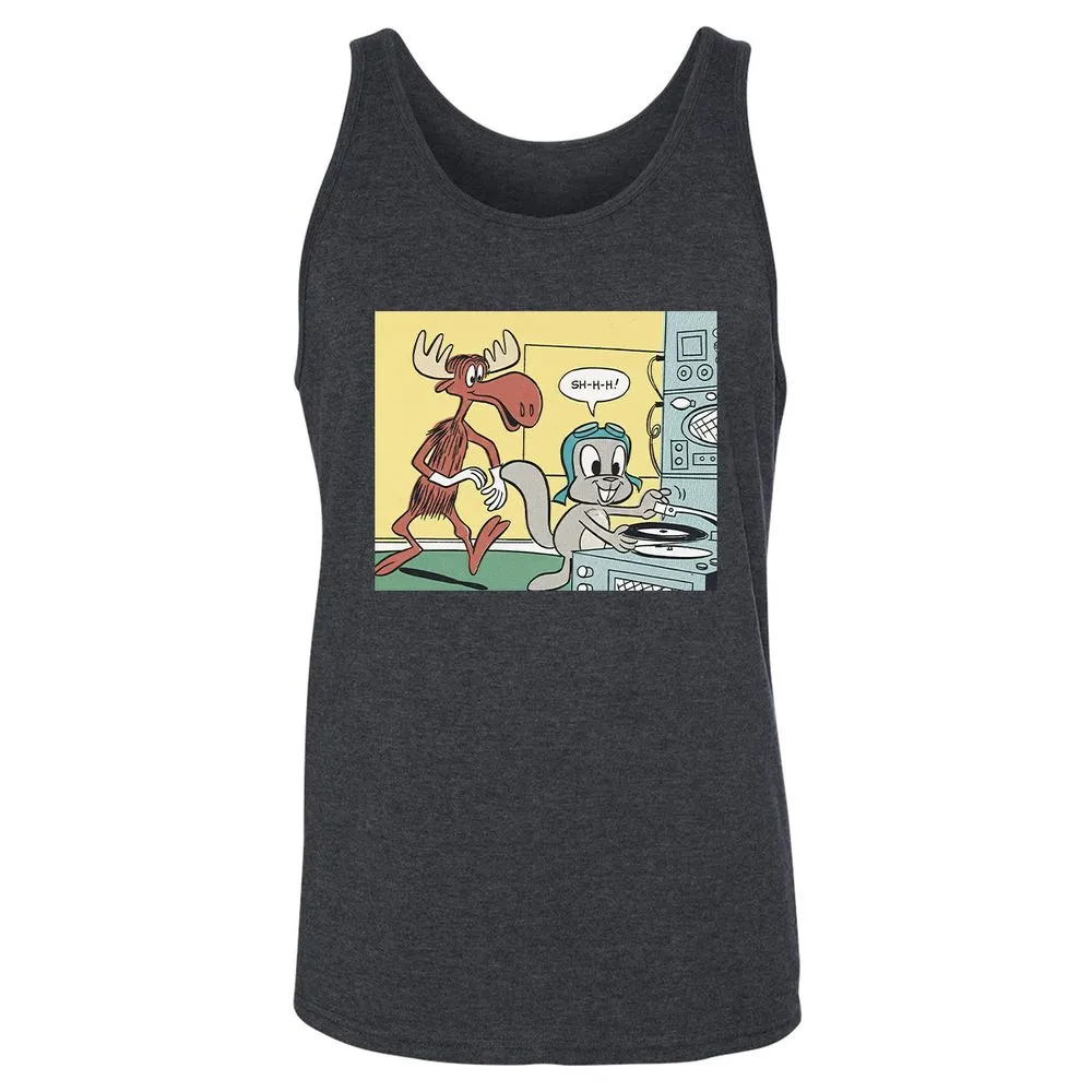 Unisex Jersey Tank - QP67AM9Q - Dark Grey Heather - 6