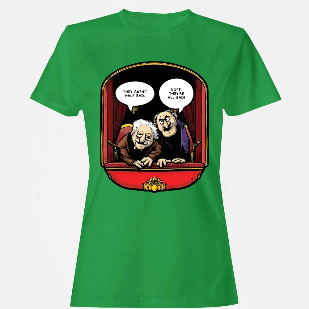 Statler and Waldorf (All Bad) - Irish Green - 7