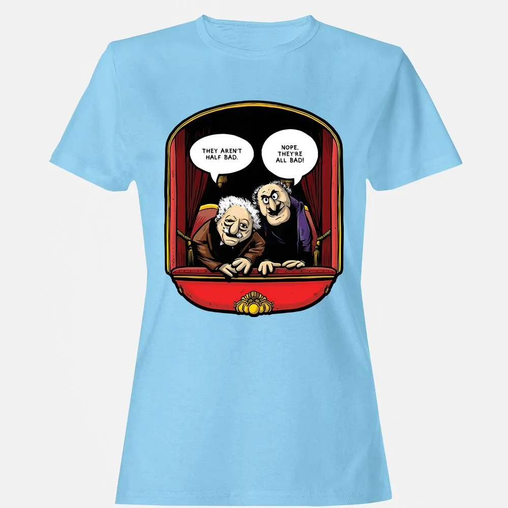 Statler and Waldorf (All Bad) - Light Blue - 8