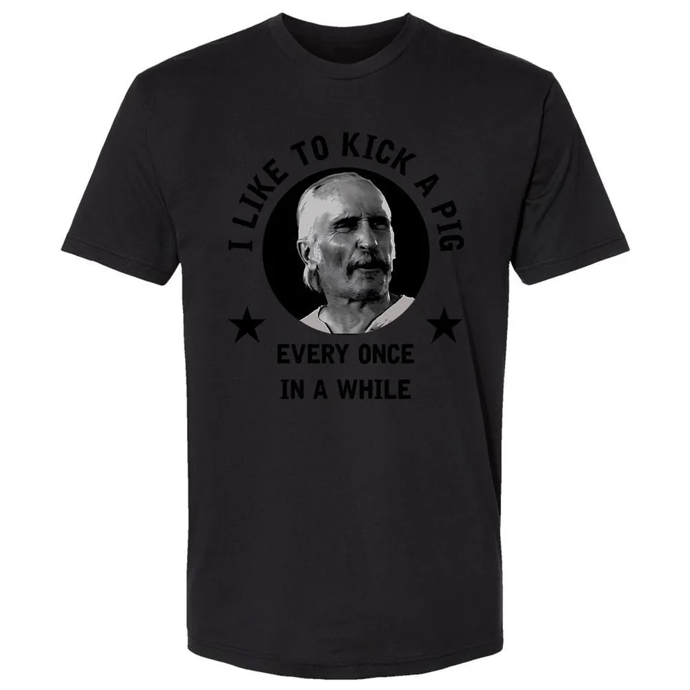 I like to kick a pig - Black - 16