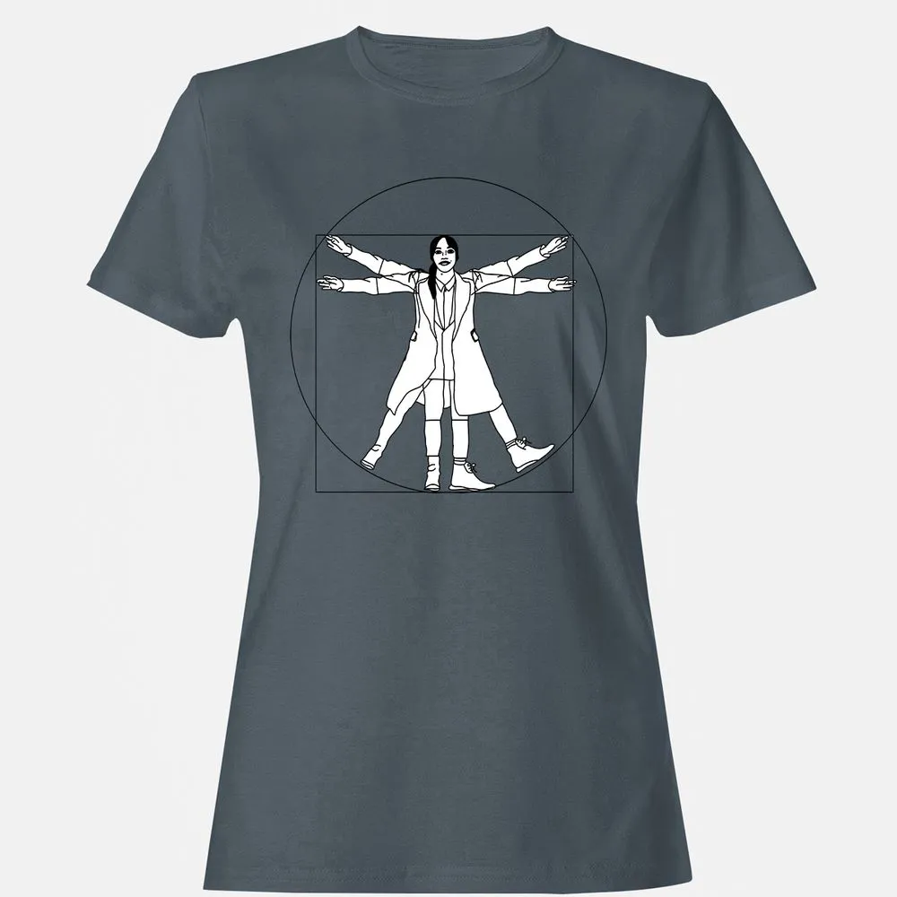 Vitruvian Philomena Cunk - Cunk on Earth - Charcoal - 3