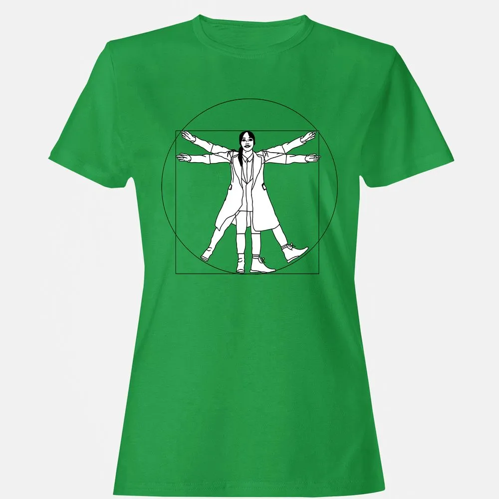 Vitruvian Philomena Cunk - Cunk on Earth - Irish Green - 7