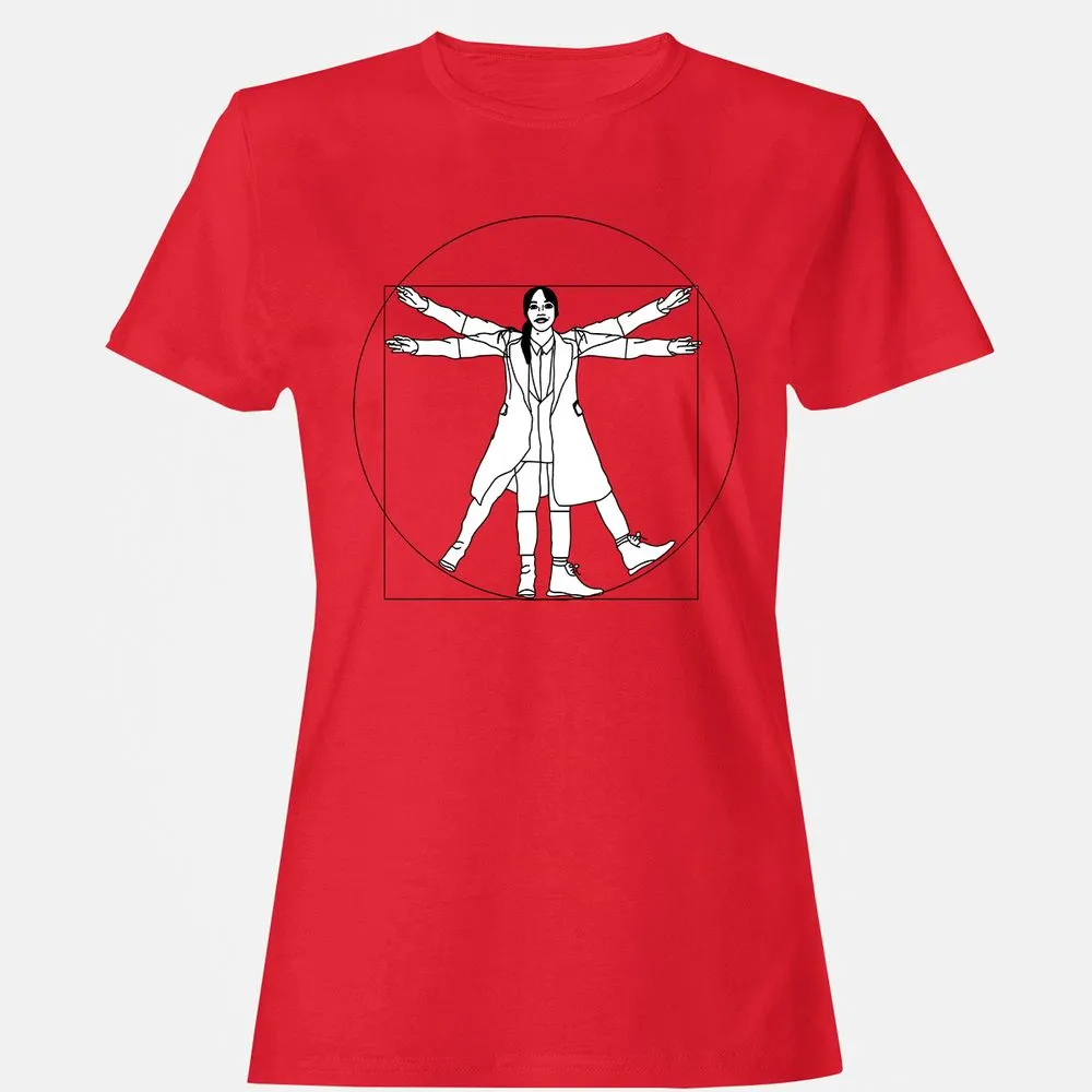 Vitruvian Philomena Cunk - Cunk on Earth - Red - 13