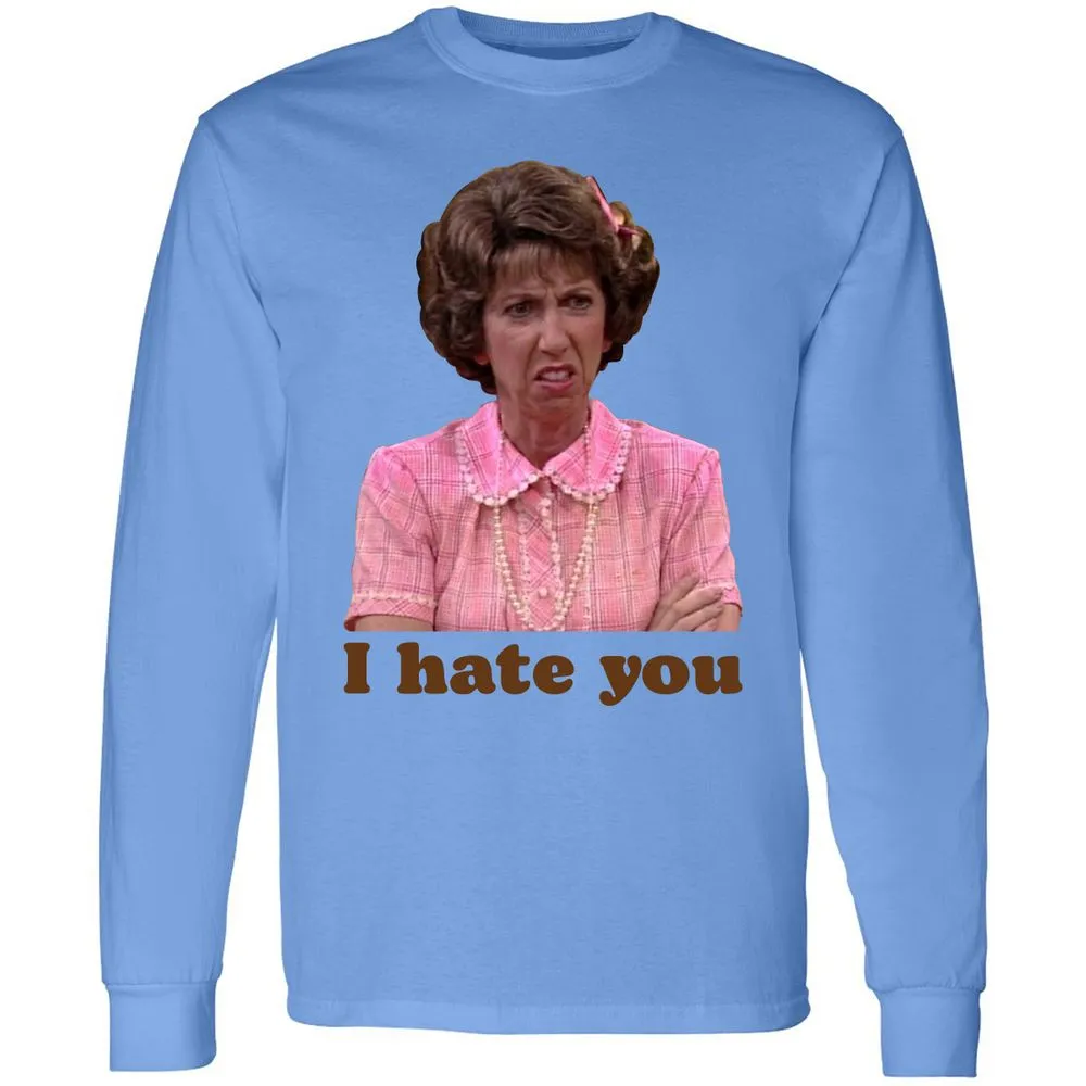 Long Sleeve T-Shirt - YGXT3YVU - Carolina Blue - 2