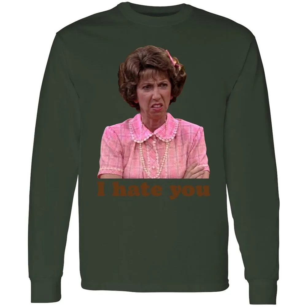 Long Sleeve T-Shirt - YGXT3YVU - Forest Green - 8
