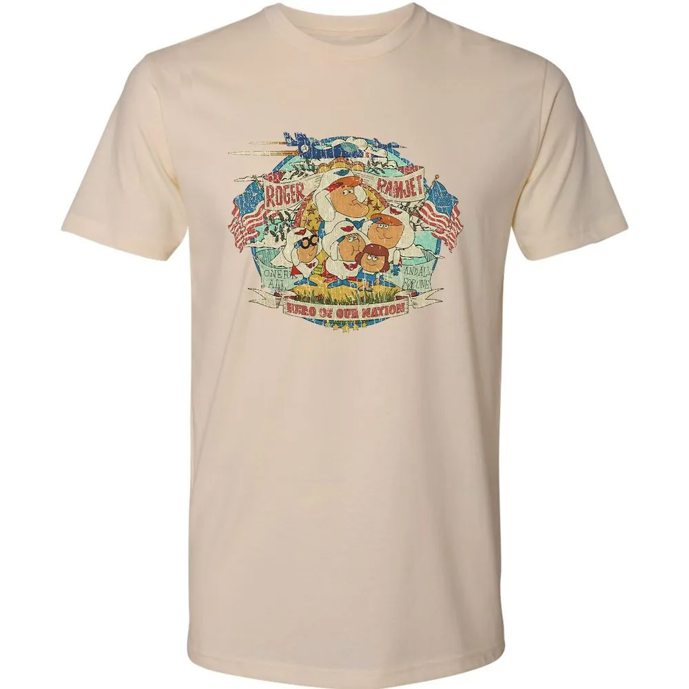 Vintage Style roger ramjet - Cream - 2
