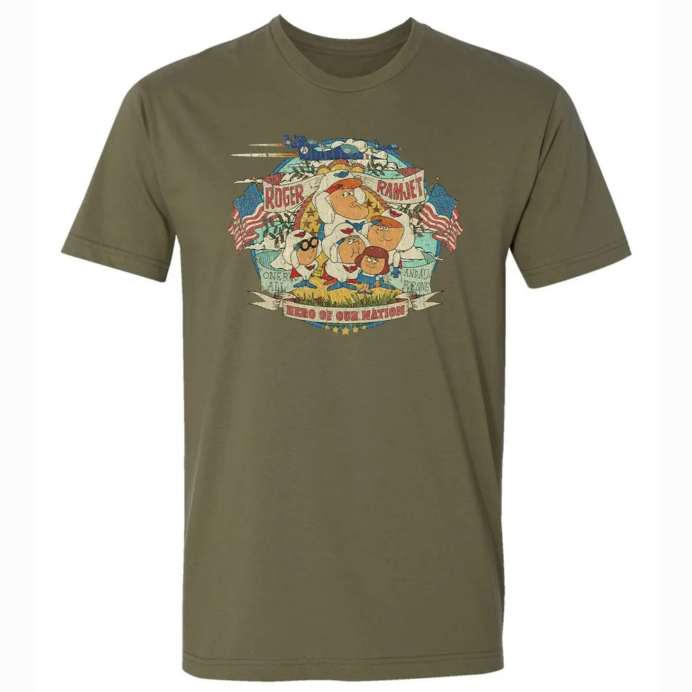 Vintage Style roger ramjet - Military Green - 5