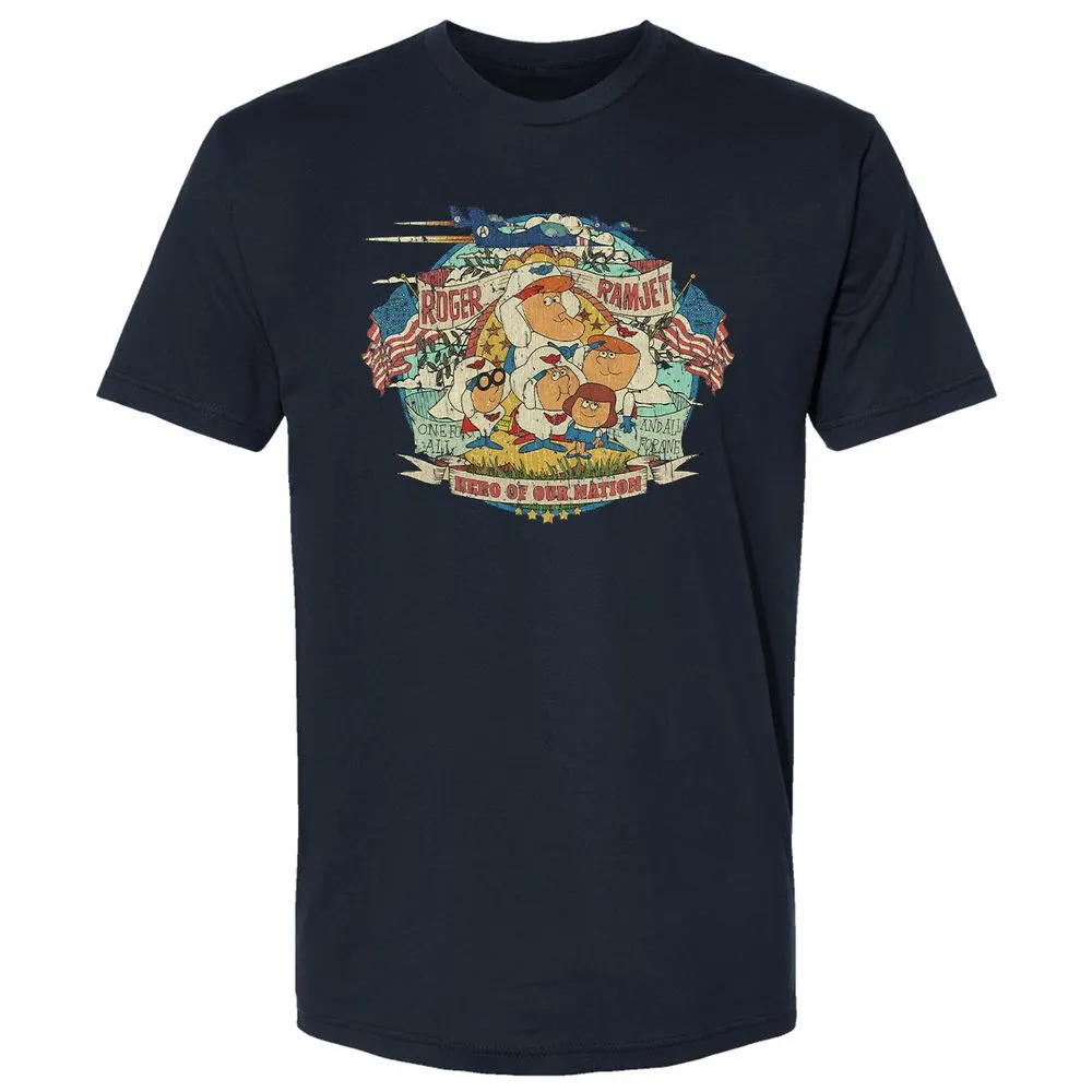 Vintage Style roger ramjet - Midnight Navy - 14