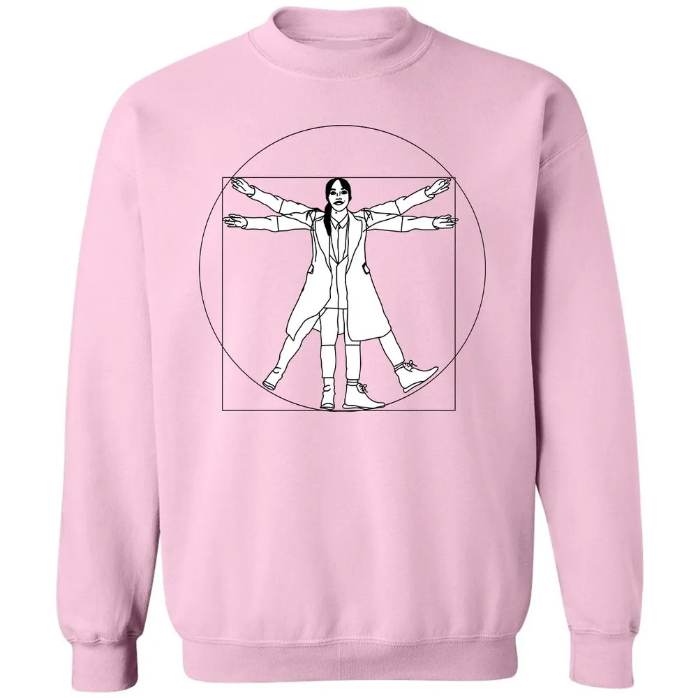 Vitruvian Philomena Cunk - Cunk on Earth - Light Pink - 3