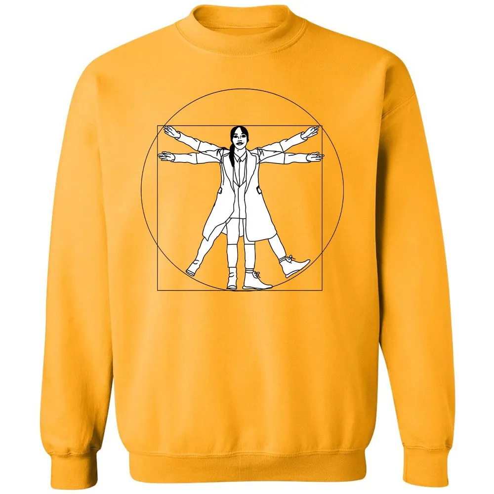 Vitruvian Philomena Cunk - Cunk on Earth - Gold - 11