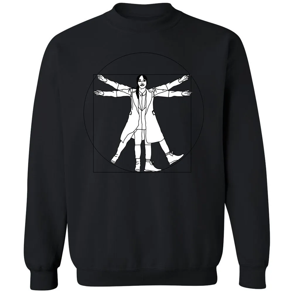 Vitruvian Philomena Cunk - Cunk on Earth - Black - 12