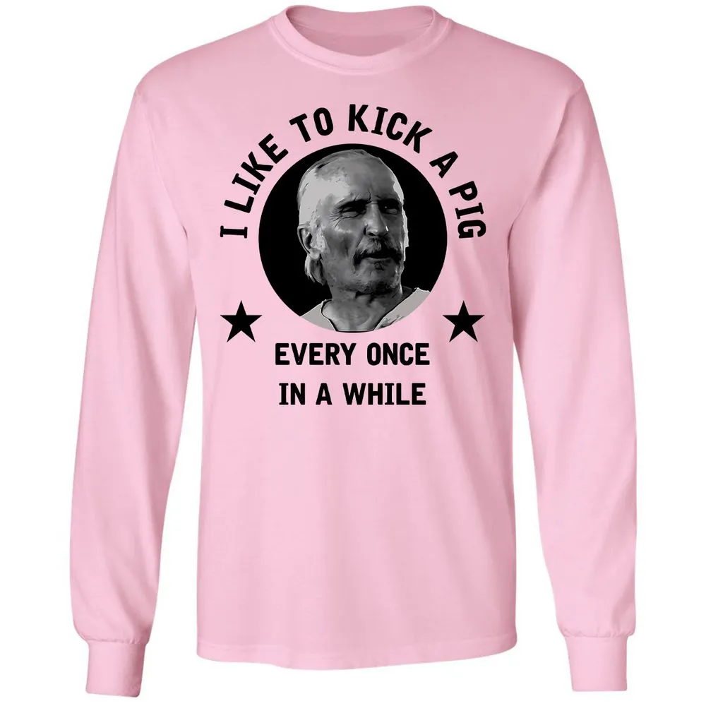I like to kick a pig - Light Pink - 3