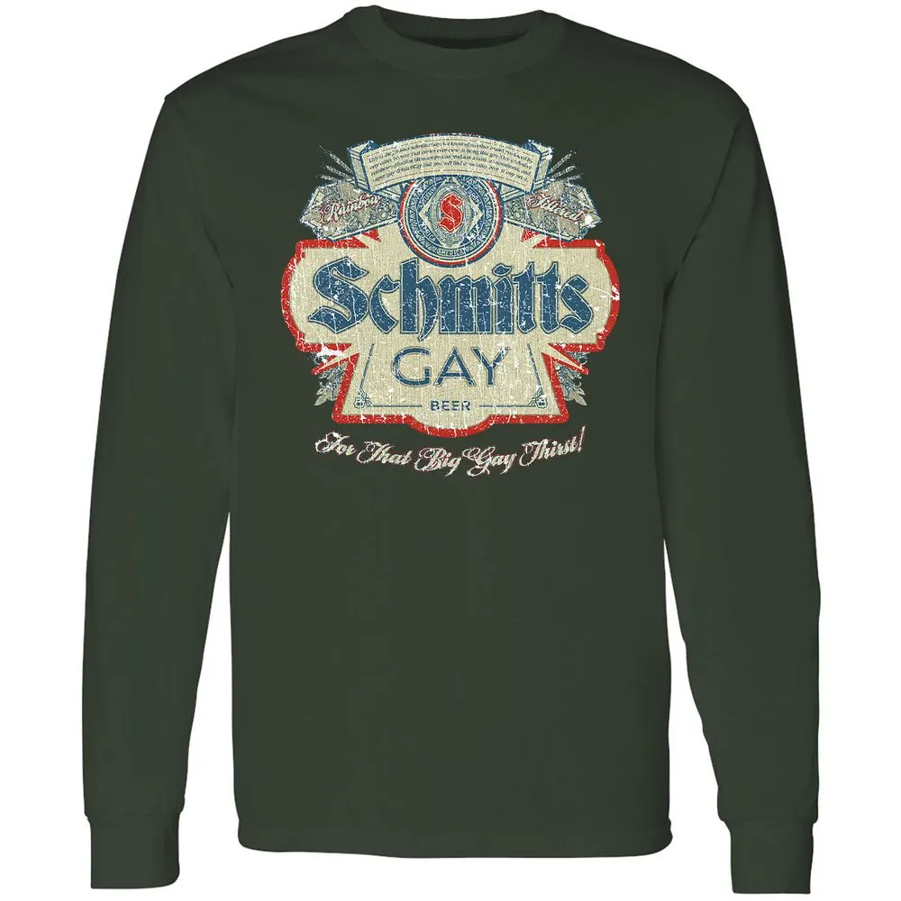 Schmitts Gay Beer - Forest Green - 8