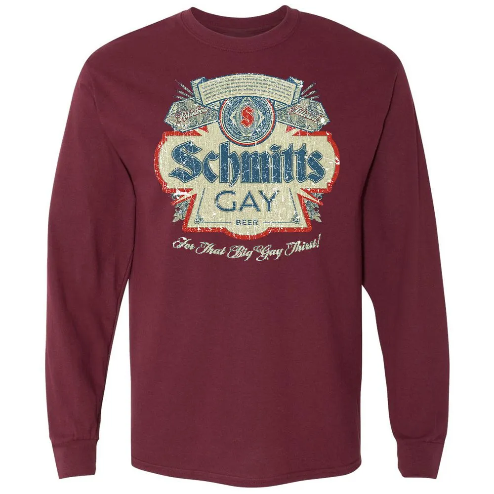 Schmitts Gay Beer - Maroon - 11