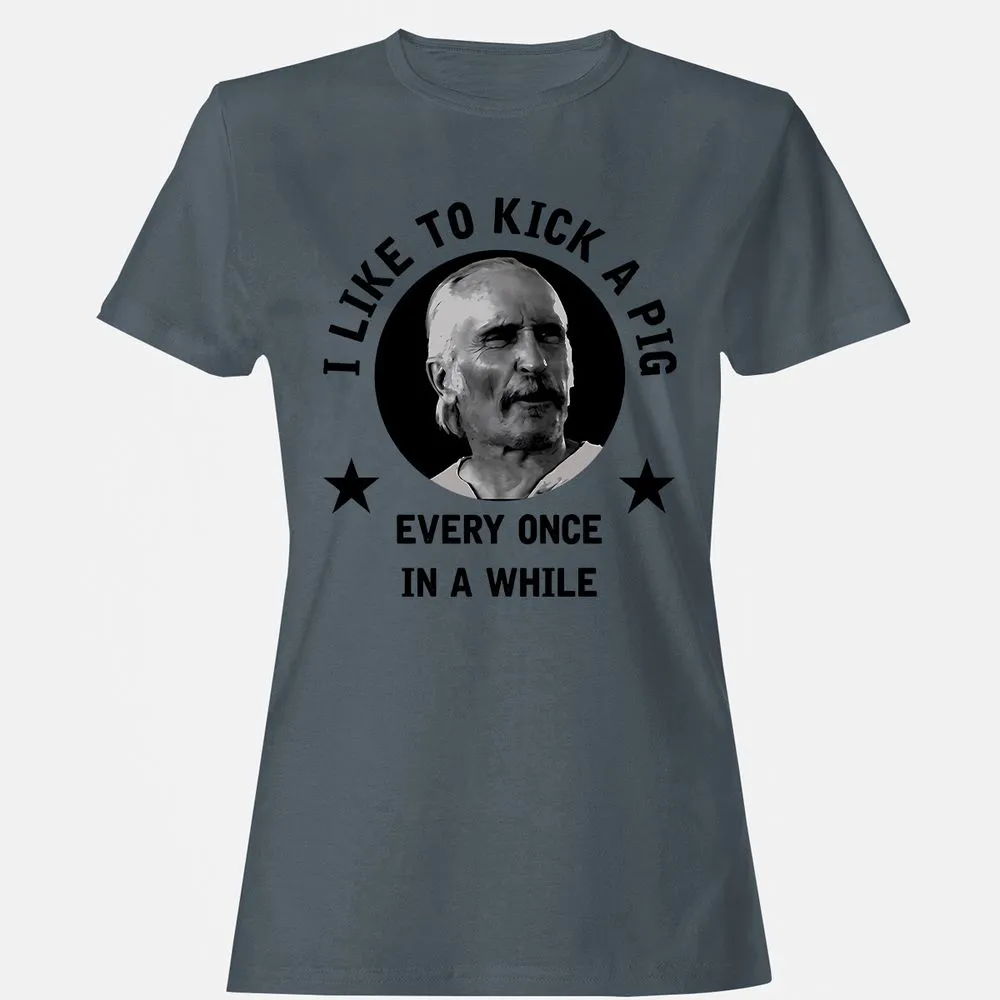 I like to kick a pig - Charcoal - 3