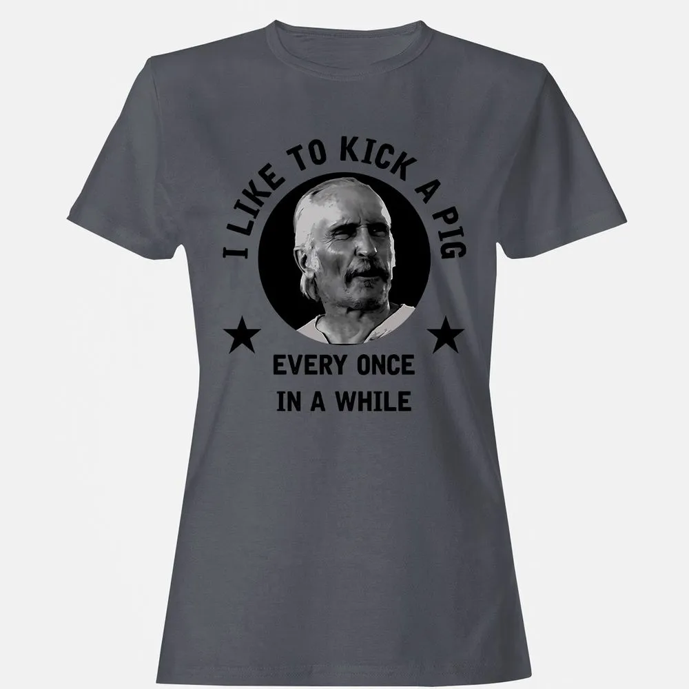 I like to kick a pig - Dark Heather - 5