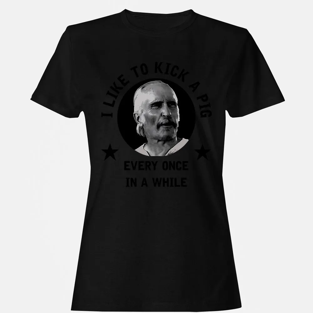 I like to kick a pig - Black - 16