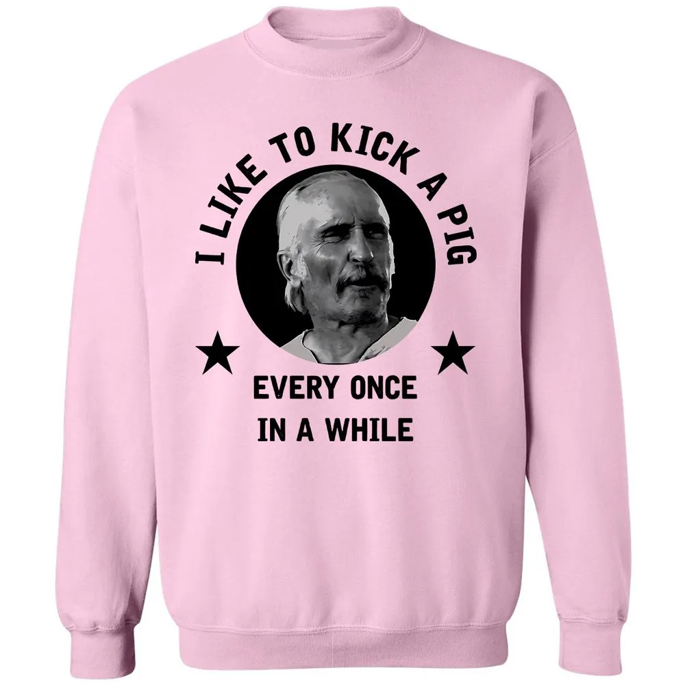 I like to kick a pig - Light Pink - 3
