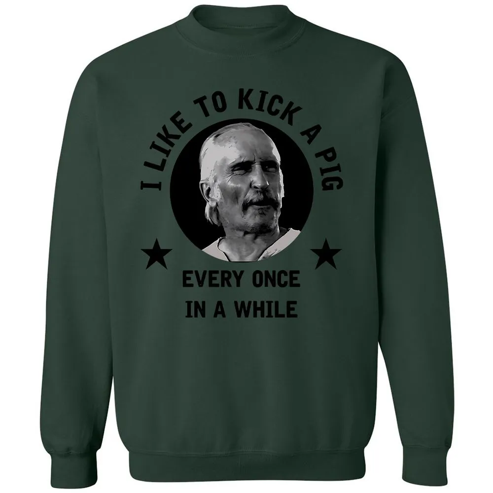 I like to kick a pig - Forest Green - 4