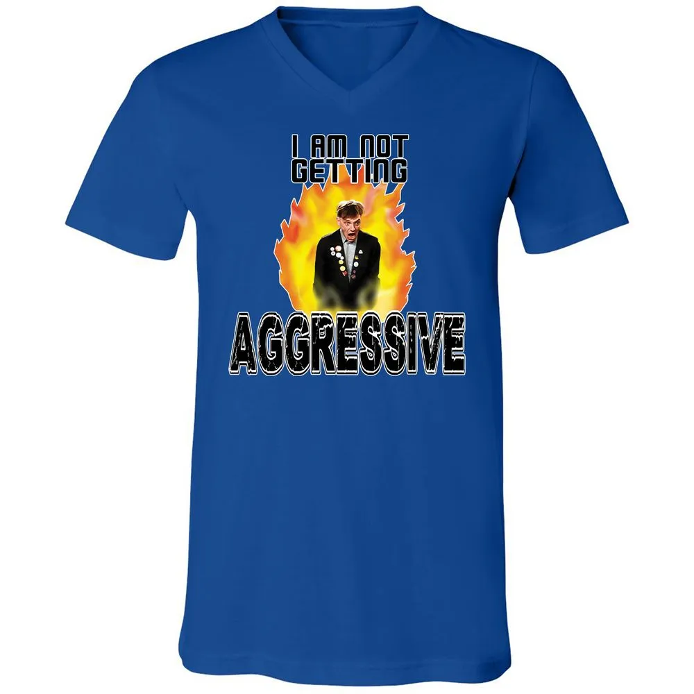 Unisex V-Neck T-Shirt - FMAZ4X5L - True Royal - 4