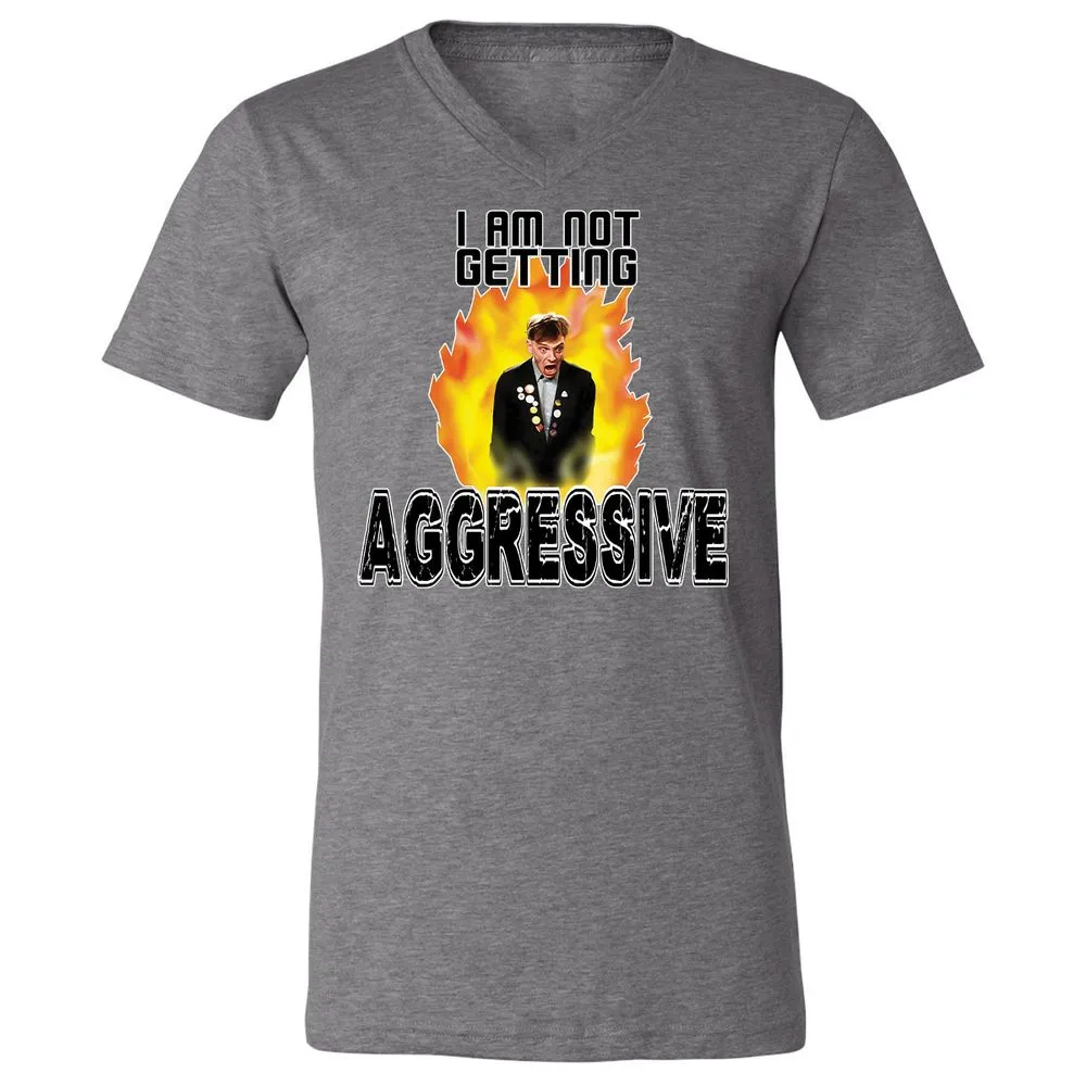 Unisex V-Neck T-Shirt - FMAZ4X5L - Deep Heather - 13
