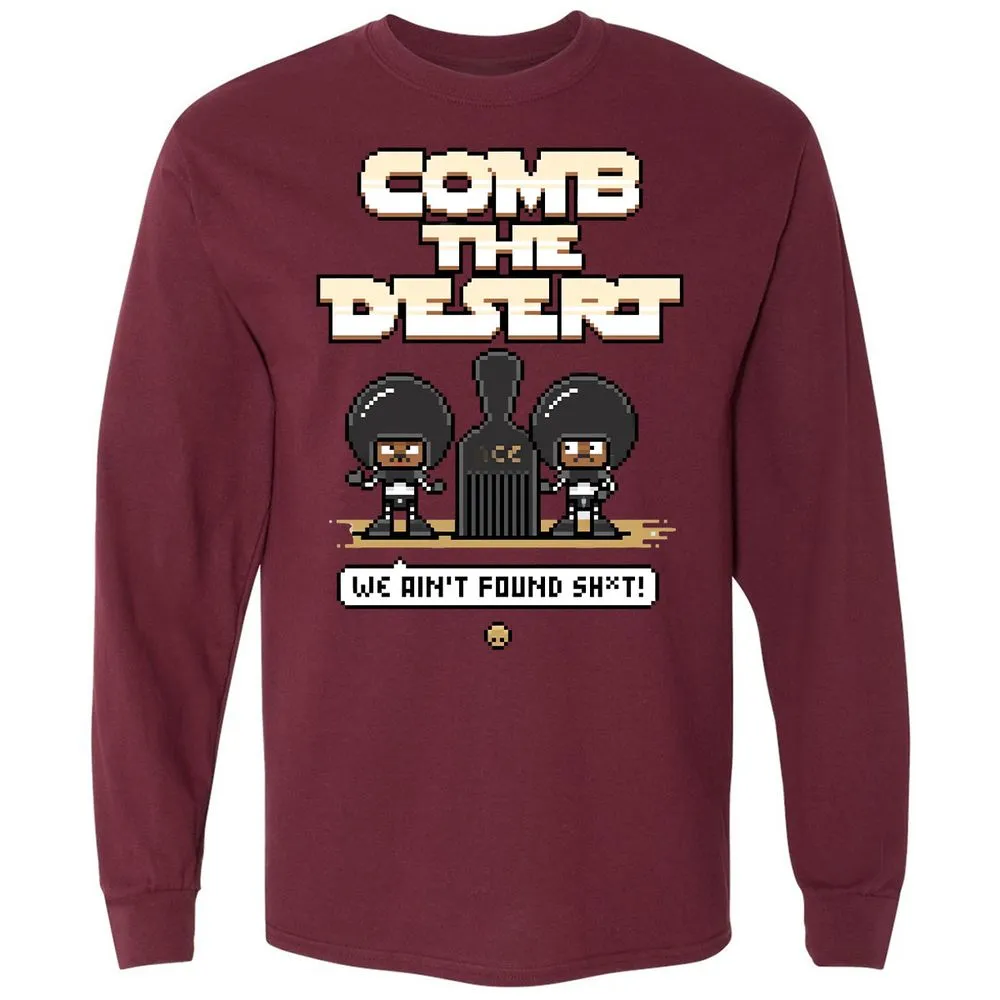 Comb The Desert - Maroon - 11
