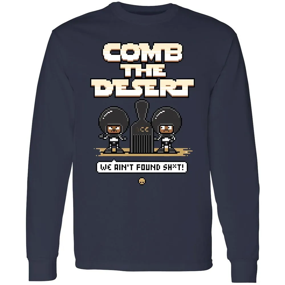 Comb The Desert - Navy - 12