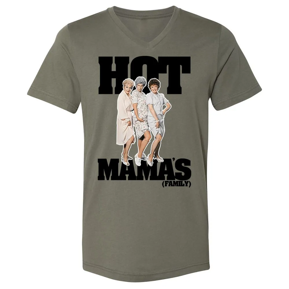 Unisex V-Neck T-Shirt - P75DFFQ7 - Military Green - 10