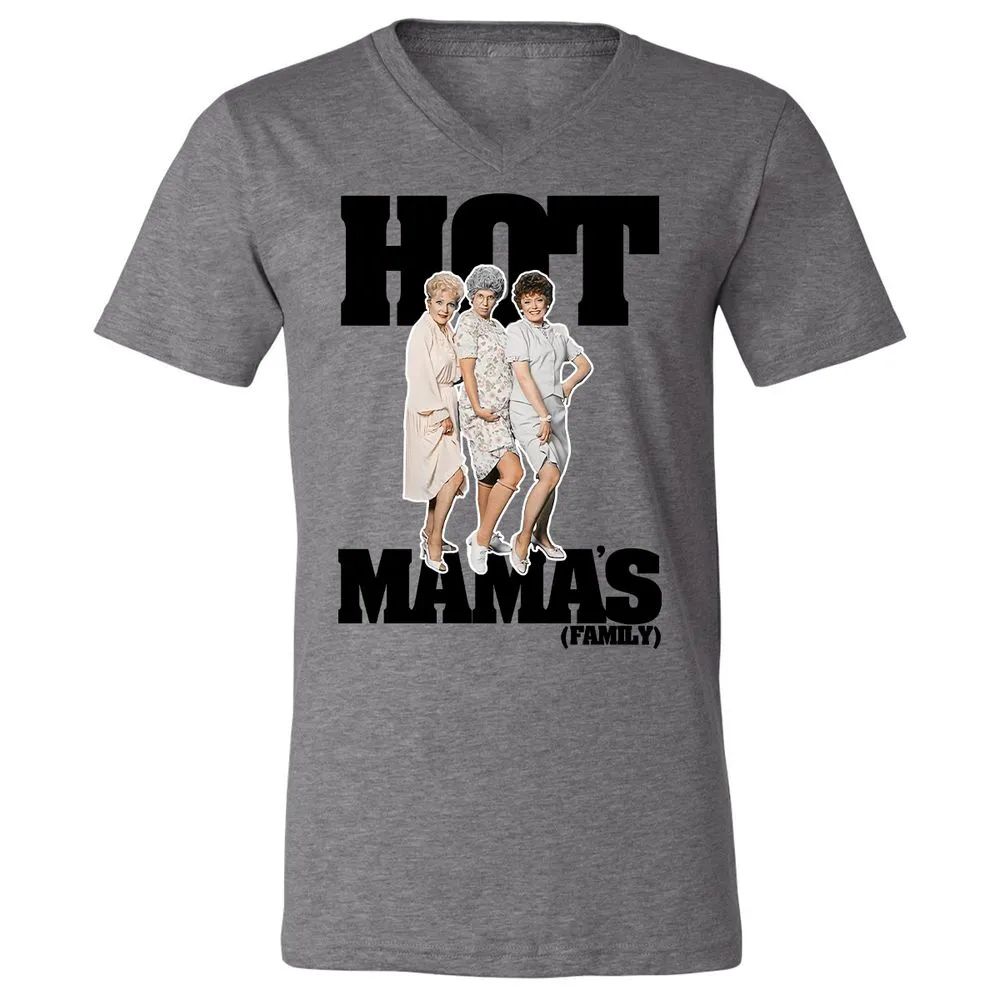 Unisex V-Neck T-Shirt - P75DFFQ7 - Deep Heather - 13