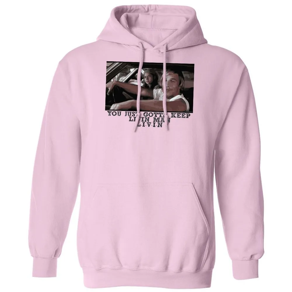 You just gotta keep livin' man - Light Pink - 3