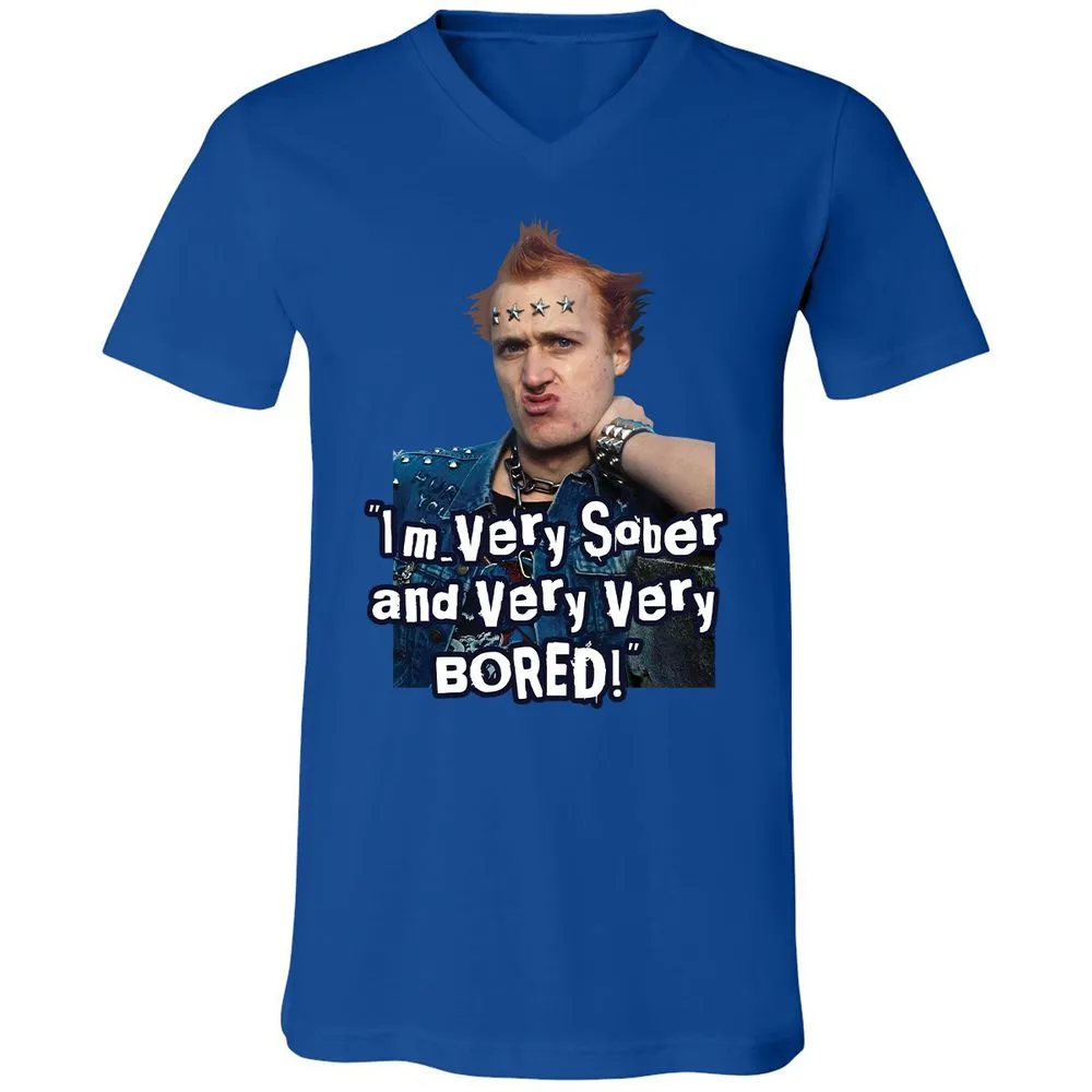 Unisex V-Neck T-Shirt - Y5BDQCVC - True Royal - 4