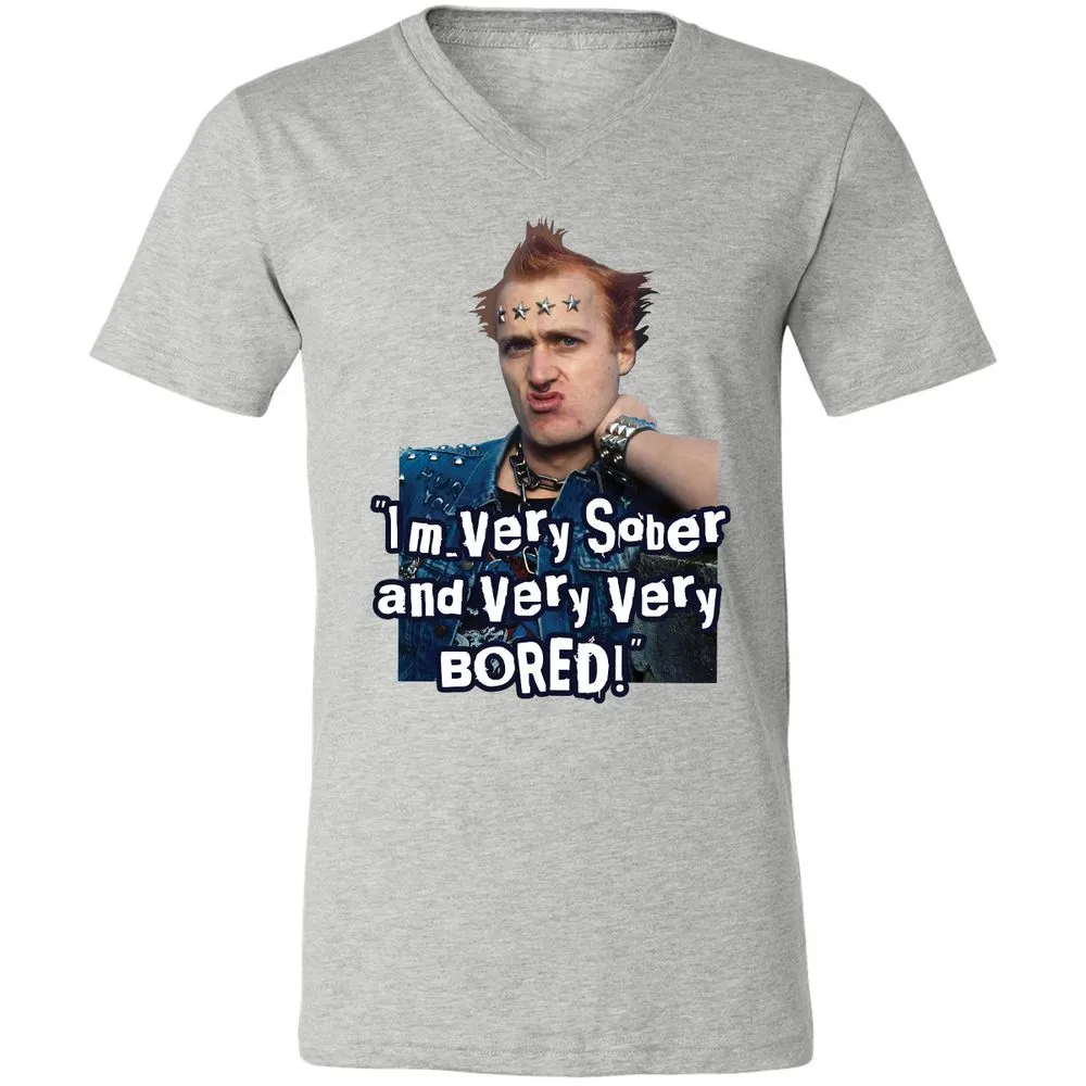 Unisex V-Neck T-Shirt - Y5BDQCVC - Athletic Heather - 7