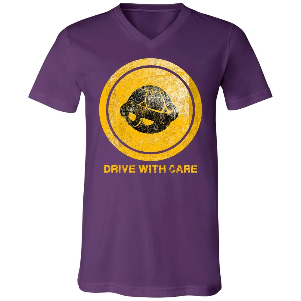 Unisex V-Neck T-Shirt - 2L85XG26 - Team Purple - 2