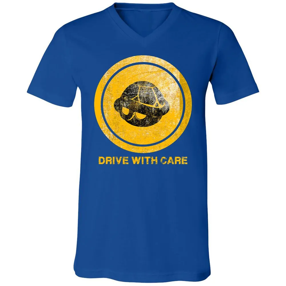 Unisex V-Neck T-Shirt - 2L85XG26 - True Royal - 4